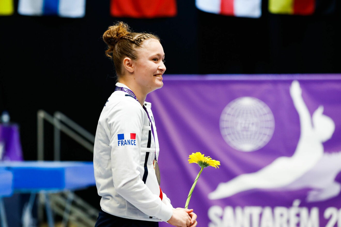 Gymnastique / Tumbling - Candy Brière-Vetillard décroche son premier titre mondial !
