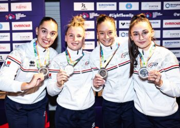 Gymnastique / Trampoline – Les Françaises marquent l’histoire en devenant vice-championnes du monde !