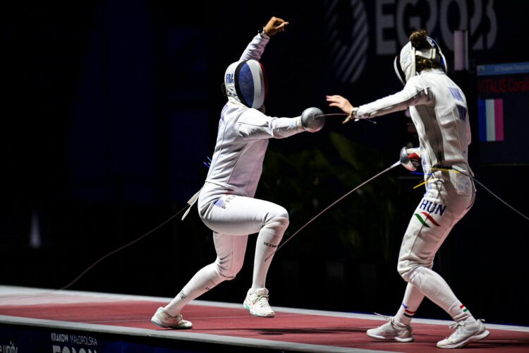 Escrime / Coupe du monde d’épée de Vancouver – Coraline Vitalis en or
