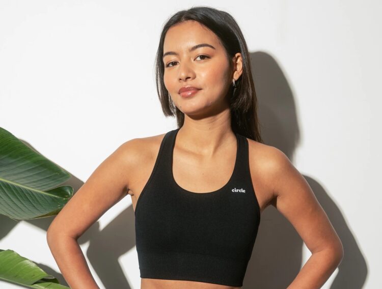 Idée de cadeau pour Noël : la Brassière Seamless Keep the Flow de Circle : pour allier élégance et confort