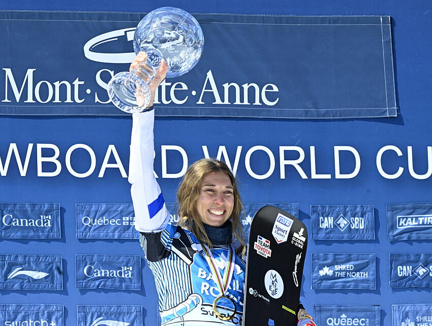 Snowboard - Chloé Trespeuch décroche son premier globe de cristal !