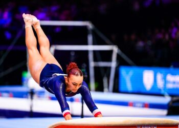Gymnastique – Coline Devillard, prête à sauter sur une médaille olympique à Paris !