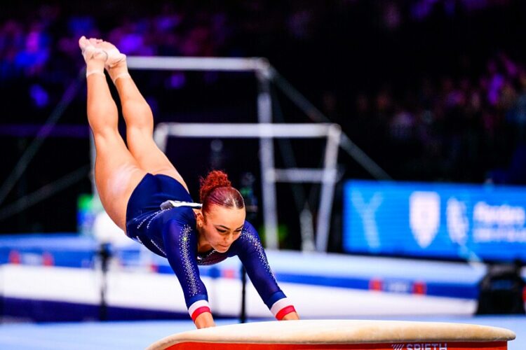 Gymnastique – Coline Devillard, prête à sauter sur une médaille olympique à Paris !