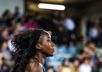 Athlétisme – Cyréna Samba-Mayela frappe fort à gainesville