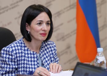 Zhanna Andreasyan, ministre de l’éducation, des sciences, de la culture et des sports de la République d’Arménie : Les Jeux de la Francophonie sont « une étape supplémentaire dans notre politique »