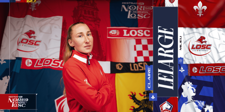 Football – Claire Lelarge, milieu du LOSC, remporte son combat contre le cancer