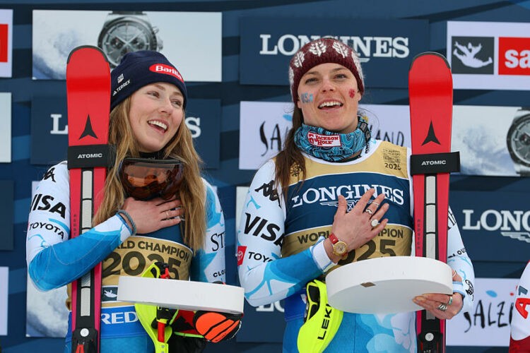 Ski – Mikaela Shiffrin et Breezy Johnson se parent d’or en combiné par équipe