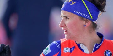 Biathlon – Julia Simon et Quentin Fillon Maillet conservent l’or en relais mixte simple