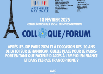 Colloque : quelle place pour le parasport en tant que facteur d’accès à l’emploi en France et dans l’espace francophone ?