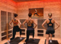 sport dans un sauna