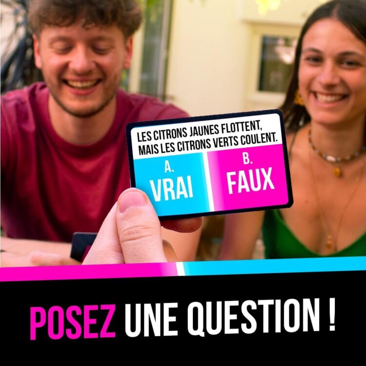 Détente/ 50/50, un jeu de quiz aussi malin qu’addictif !