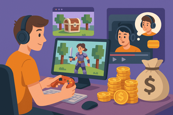 le contenu généré par les utilisateurs comme revenu dans les jeux