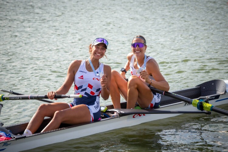 Aviron – Peron et Cornelis vice-championnes du monde à Shanghaï