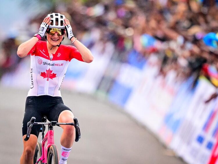 Cyclisme – Magdeleine Vallieres reine du monde au Rwanda !