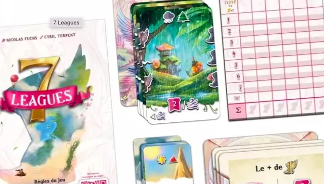 Détente / 7 Leagues : un petit bijou de stratégie féerique