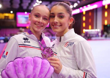 Gymnastique – Elena Colas et Maïana Prat médaillées au sol lors des Mondiaux juniors
