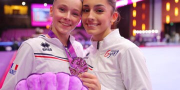 Gymnastique – Elena Colas et Maïana Prat médaillées au sol lors des Mondiaux juniors