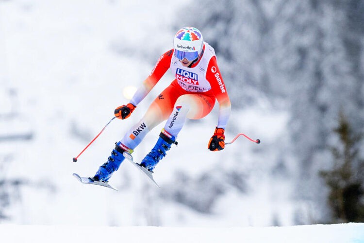 Ski – Michelle Gisin opérée au cou après sa chute à Saint-Moritz