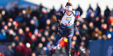 Biathlon – Jeanmonnot s&rsquo;offre une deuxième place sur le sprint