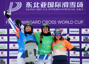 Snowboard – Chloé Trespeuch s&rsquo;offre un podium juste avant les Jeux !
