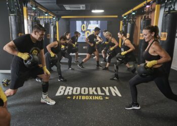 Le Brooklyn Fitboxing sans aller à New York : la boxe avec sac perché connecté !