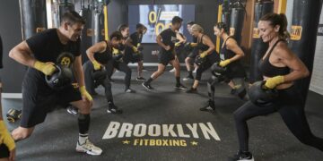 Le Brooklyn Fitboxing sans aller à New York : la boxe avec sac perché connecté !