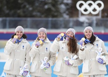 JO 2026 / Relais féminin – Encore de l’or pour le biathlon français !