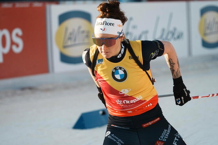 Biathlon – Lou Jeanmonnot remporte la Coupe du monde !