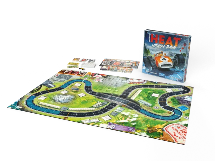 Détente/ Heat : Heavy Rain – Quand la pluie s’invite dans la course