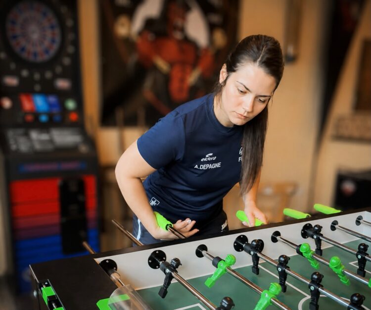 Alexia Depagne : « J’espère voir toujours plus de femmes autour des tables de baby-foot »