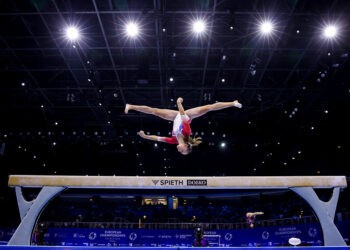 Gymnastique : à seulement 16 ans, Elena Colas décroche l’or européen à la poutre