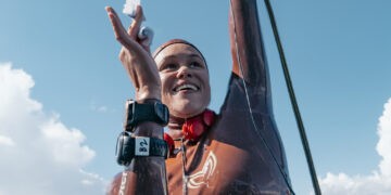 Apnée – Jade Agboton dépasse les 100 mètres et décroche l’argent mondial