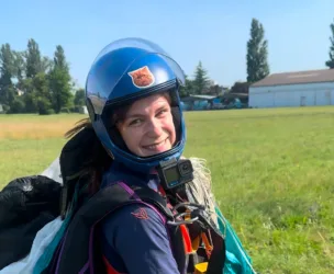 Solène Callarec : « Le parachutisme m’a donné énormément de confiance en moi »